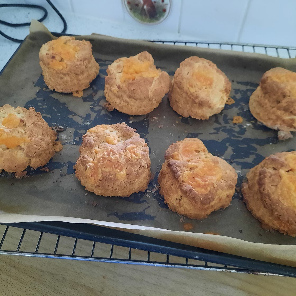 Classic cheese scones