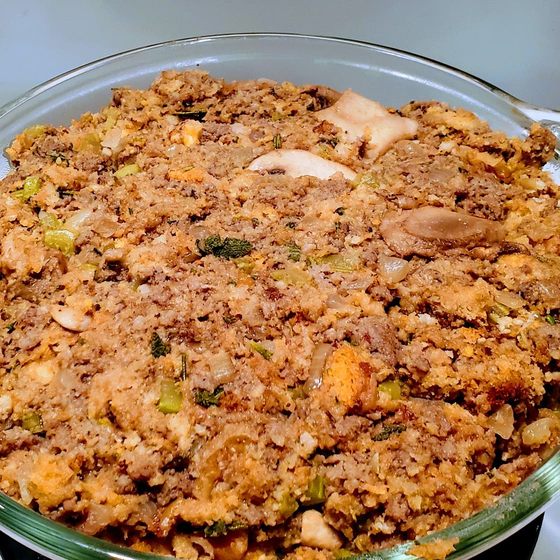 Southern Sausage Herb Dressing (stuffing)