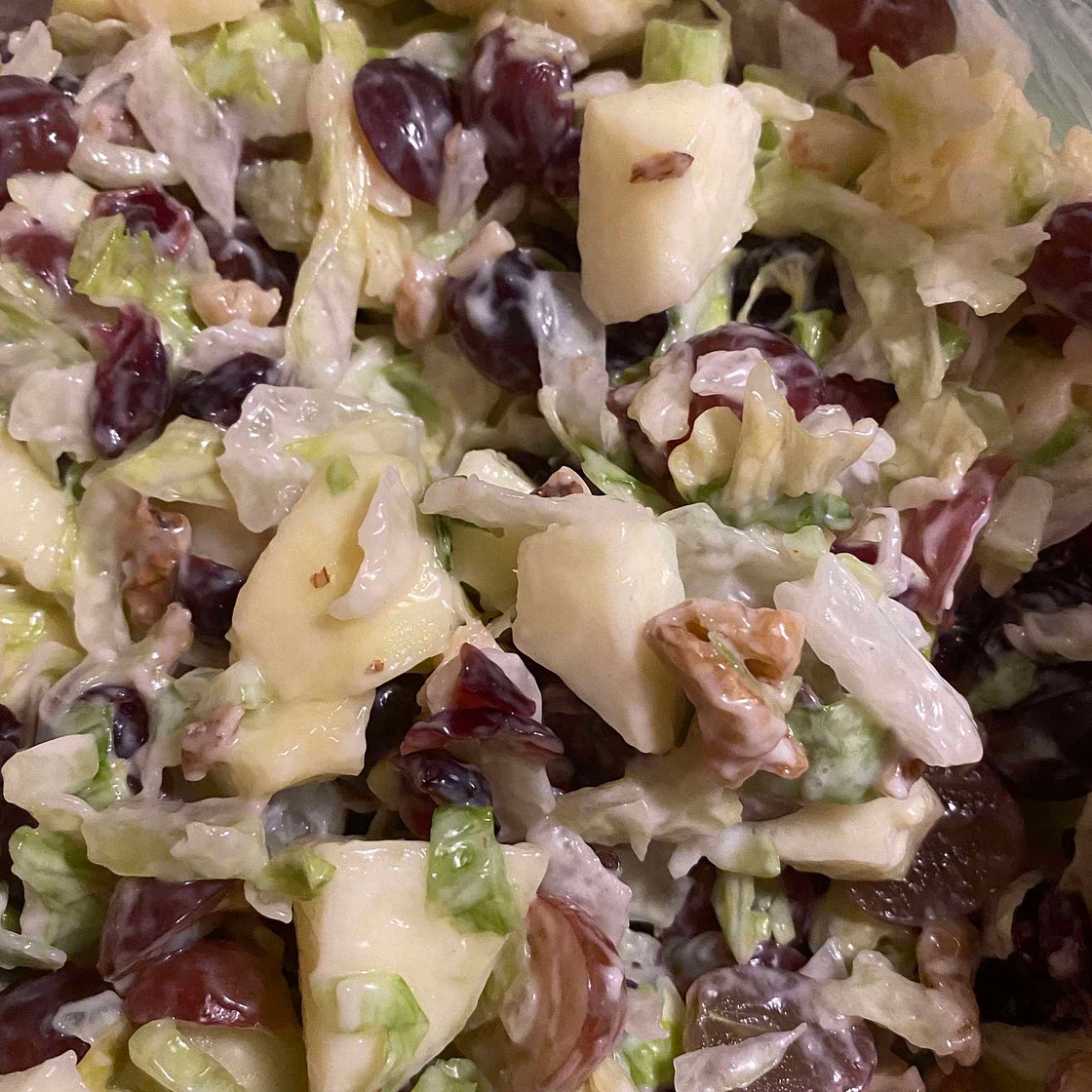 Dorothea Frueh’s version of Waldorf Salad