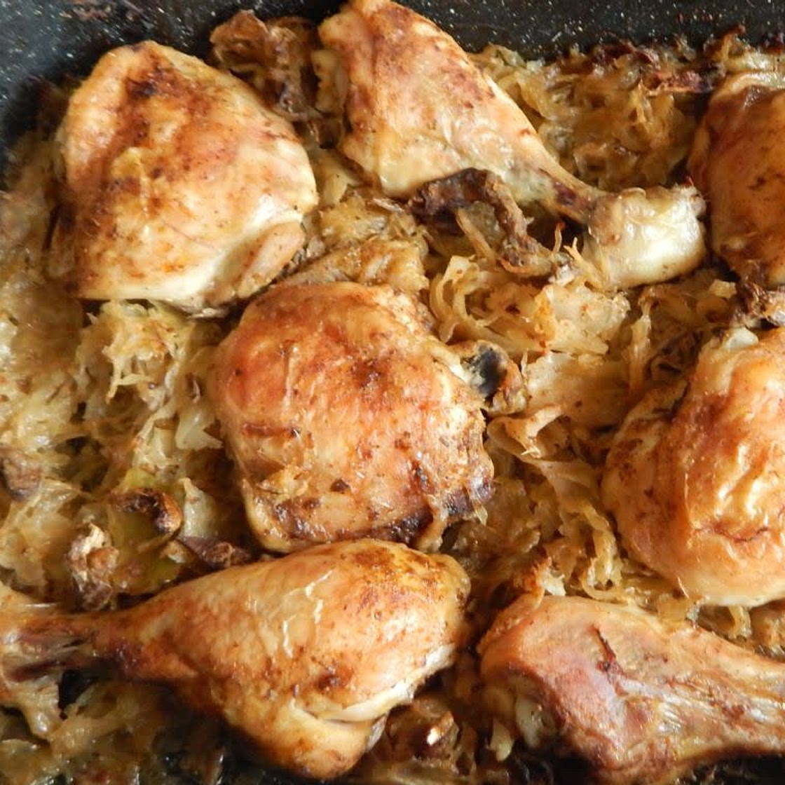 Kuracie nohy na kyslej kapuste