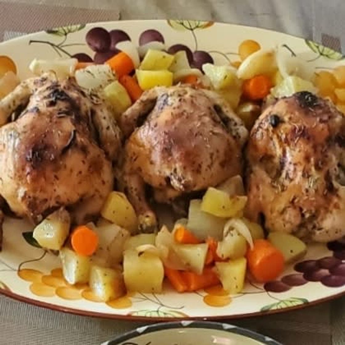 Roasted Cornish Hen
