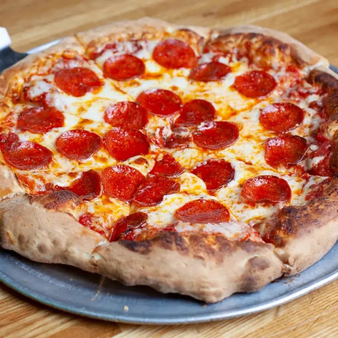 Homemade pizza