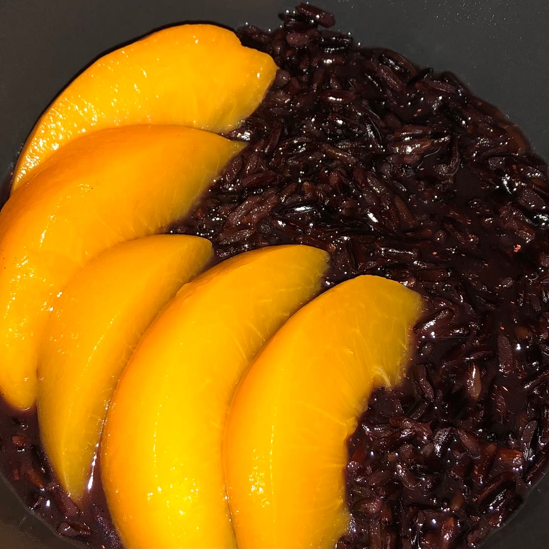 Black Rice Pudding 