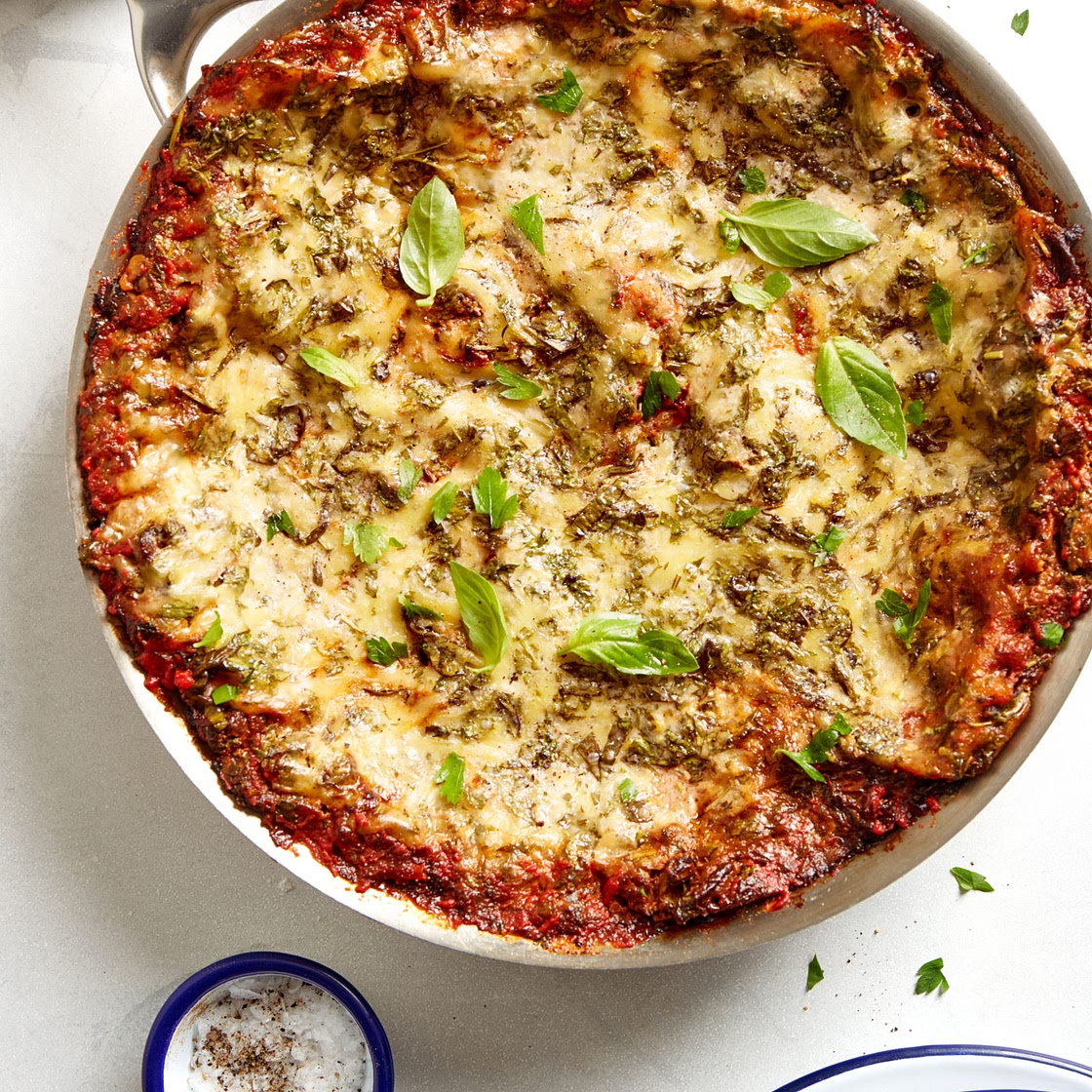 vegan skillet lasagna