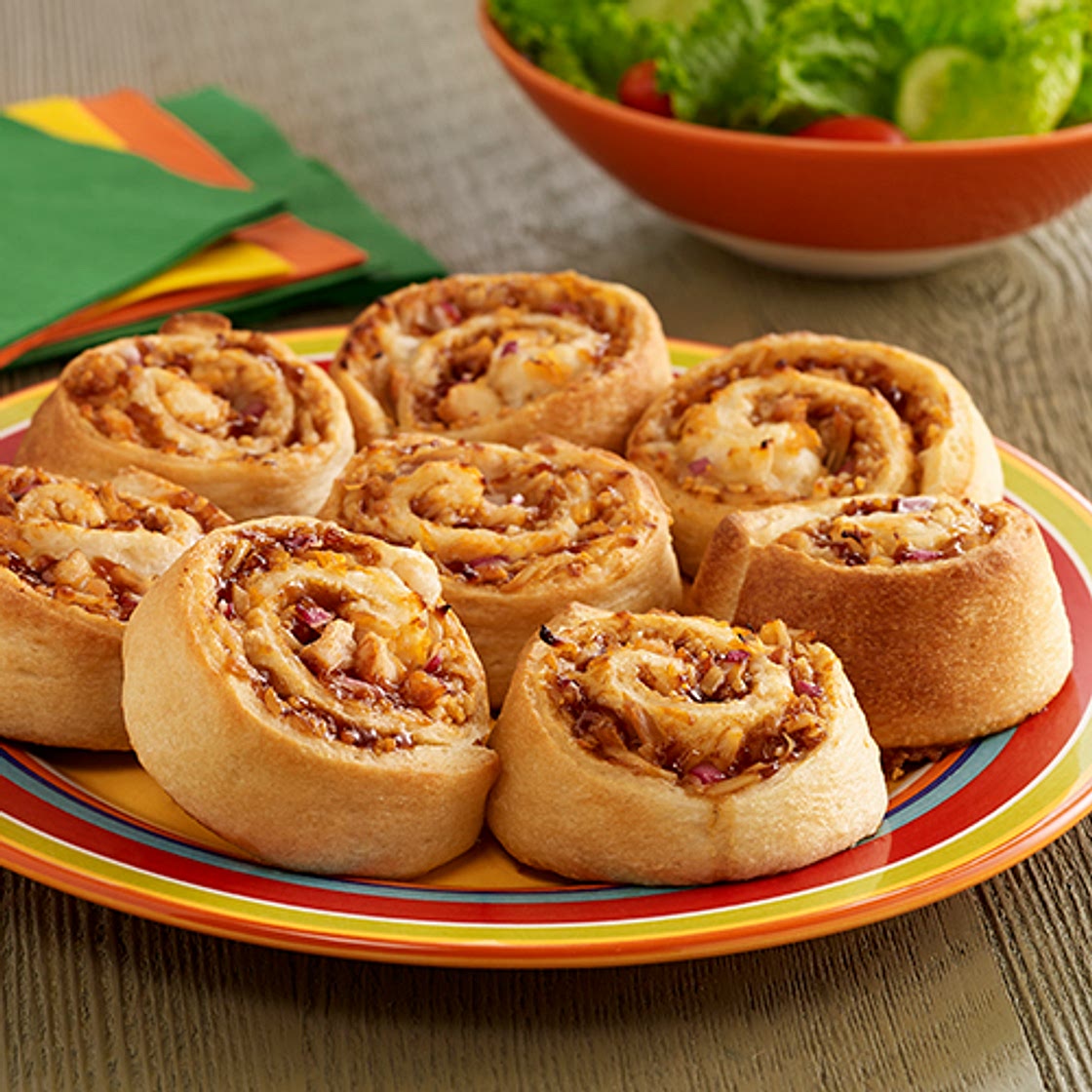 BBQ Chicken Roll-Ups