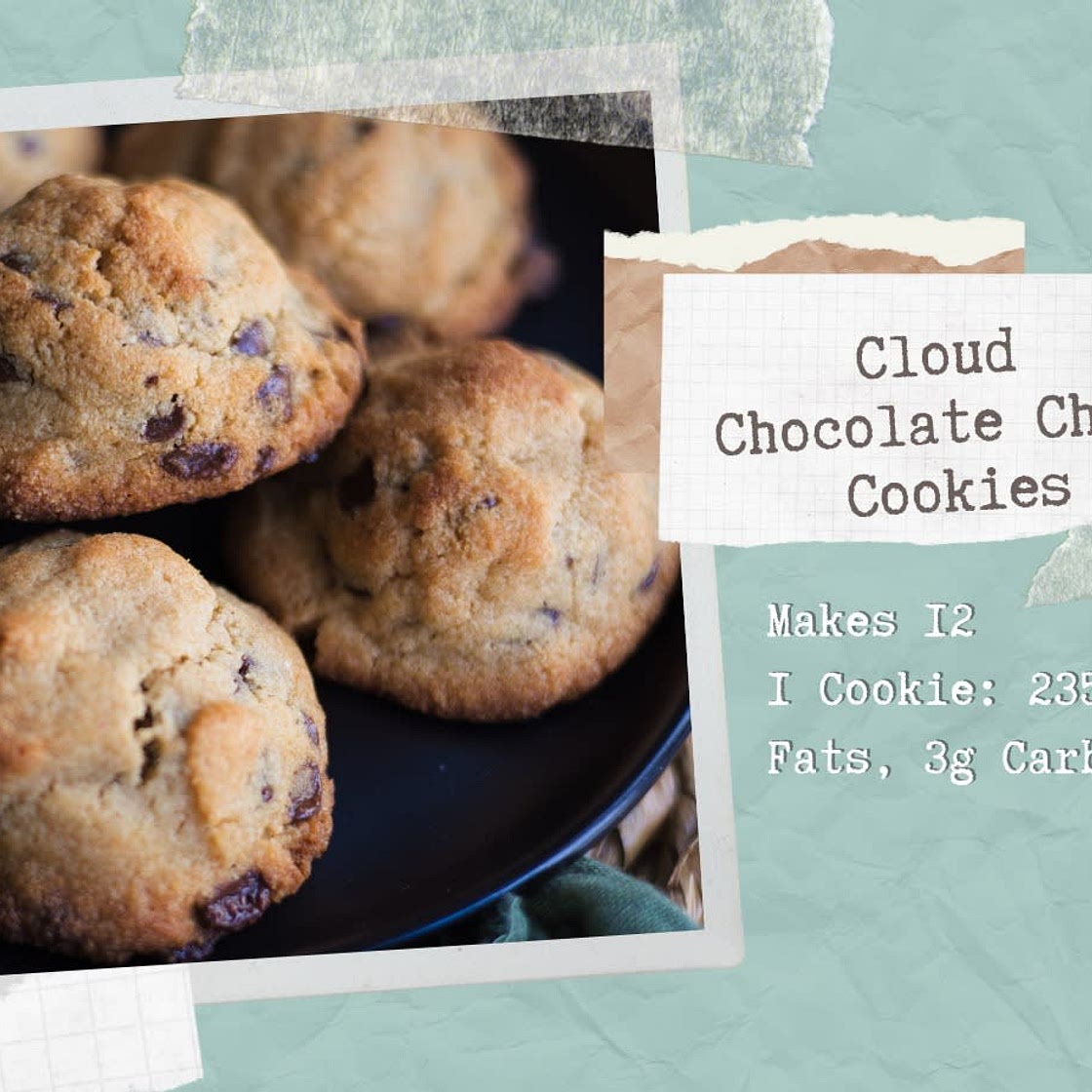 Cloud Chocolate Chip Cookies