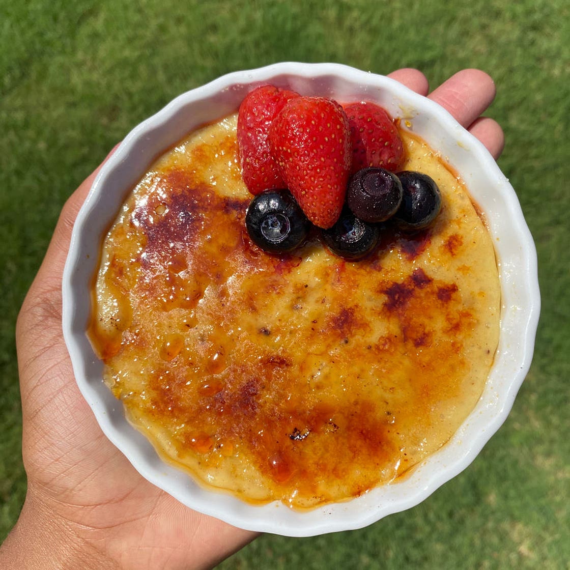Vegan Creme Brûlée