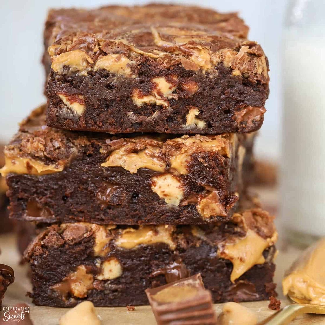Peanut Butter Brownies