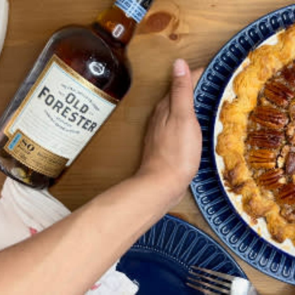 Bourbon pecan pie