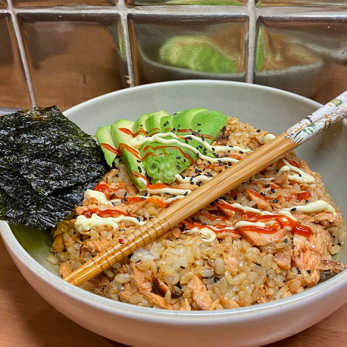 Salmon Rice (Emily Mariko)