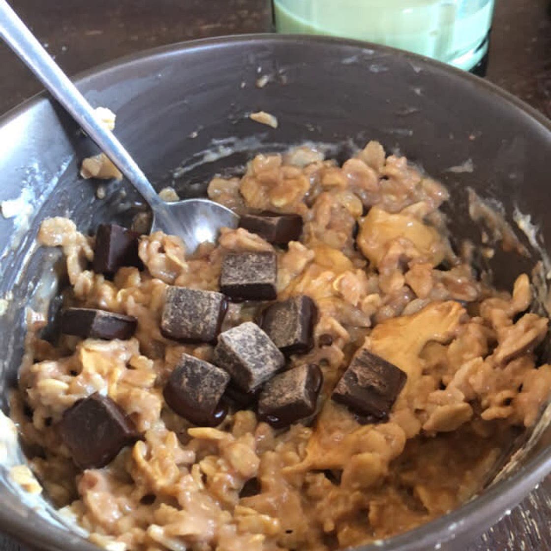 Chocolate Peanut Butter Oatmeal
