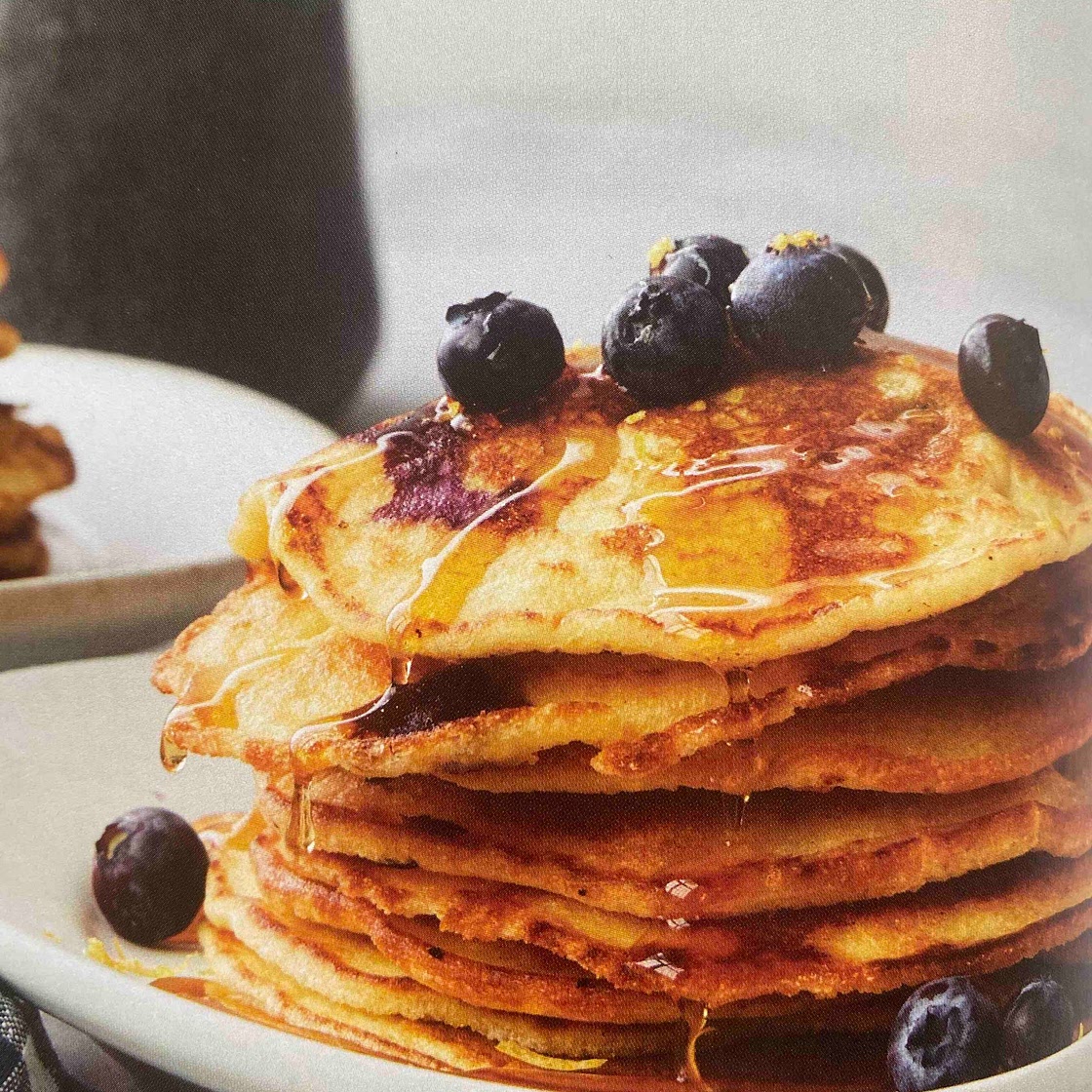 Lemon Blueberry Pancakes