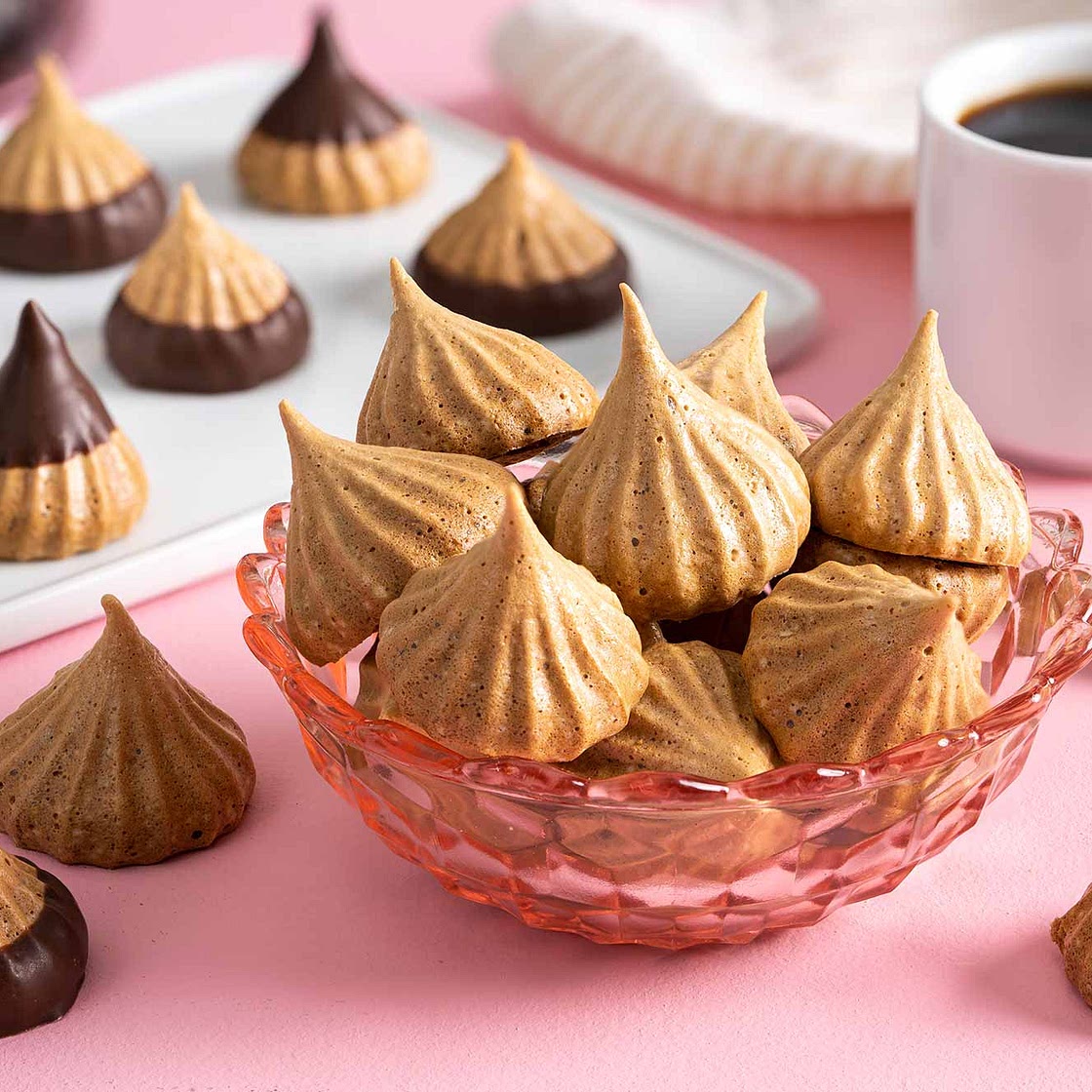 Mocha Meringues