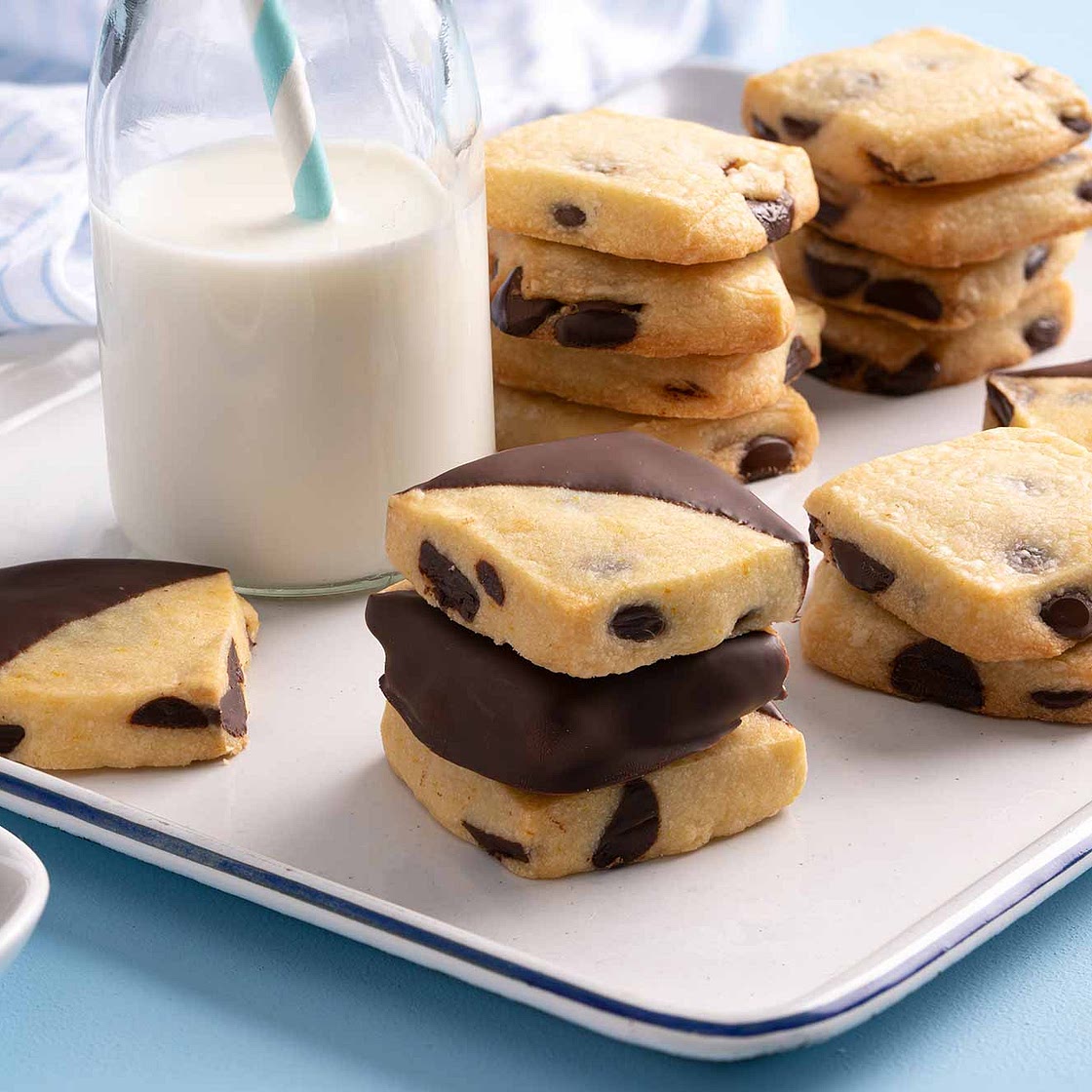 Chocolate Shortbread Cookies