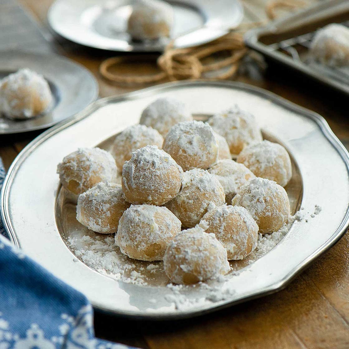 Ginger Snowball Cookies