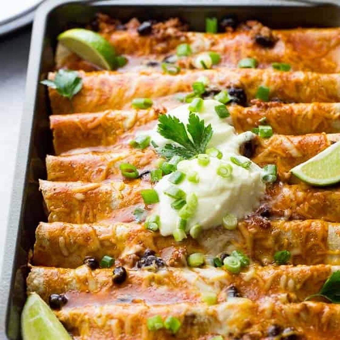 Ground Turkey Enchiladas 