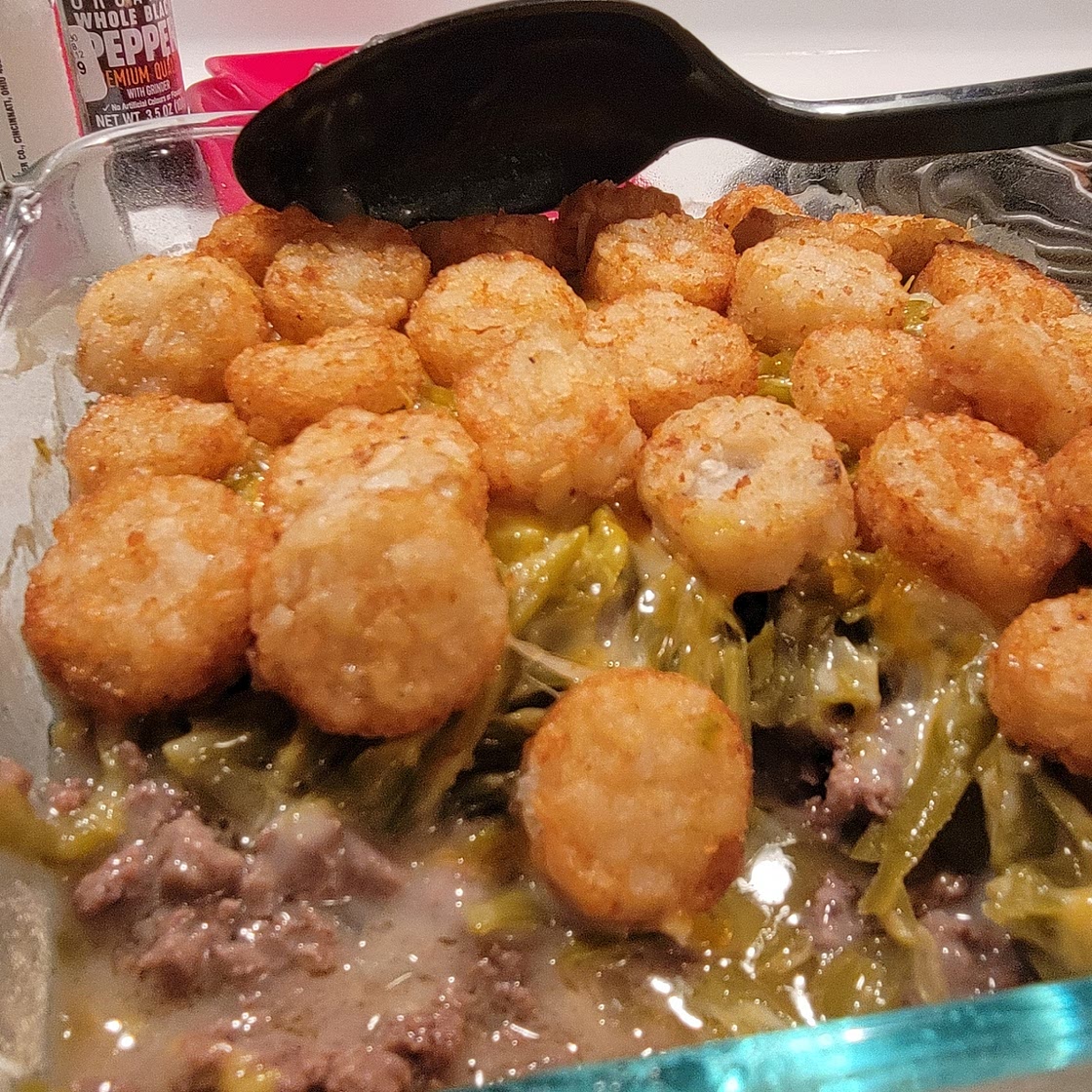 The BEST Tater Tot Casserole