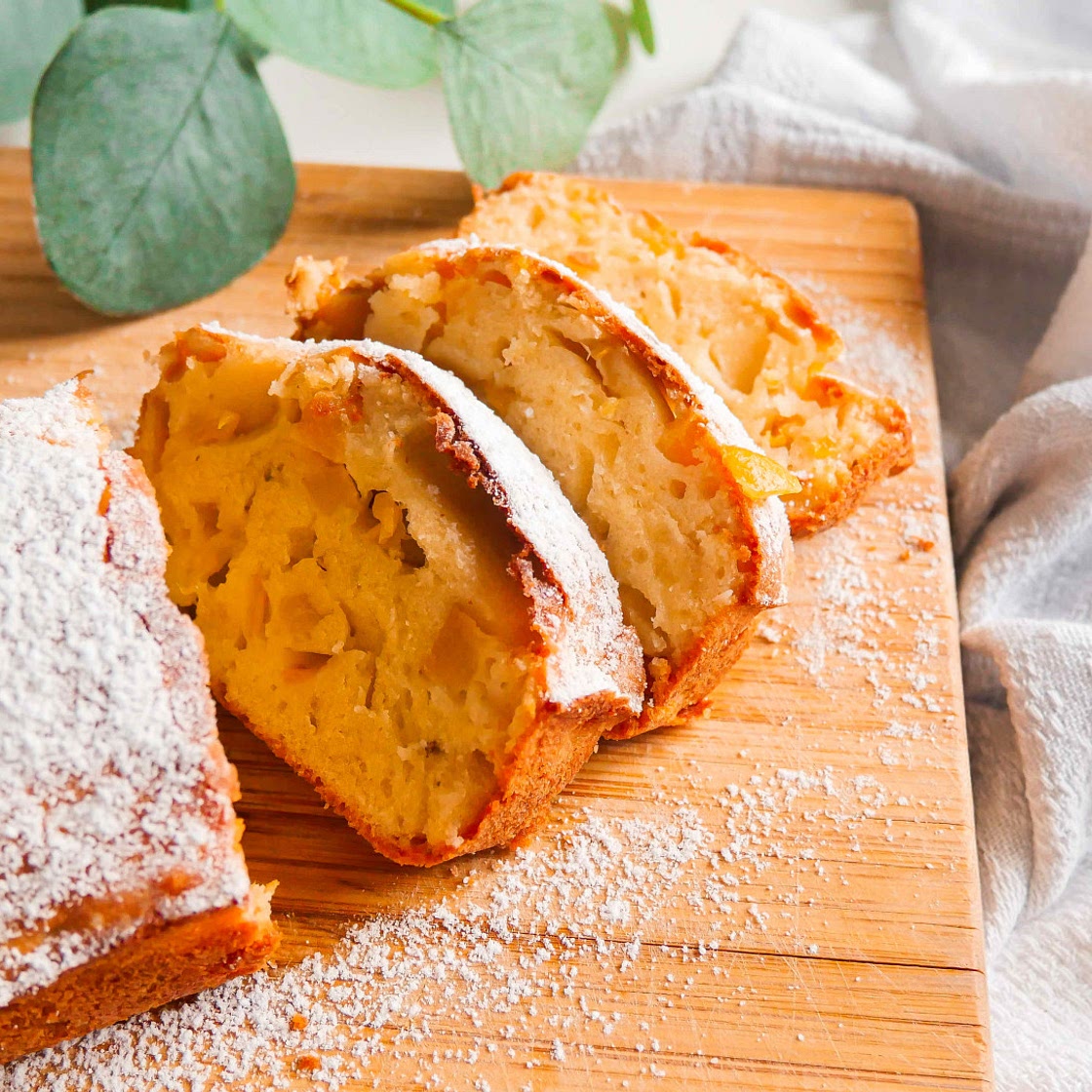 Peach cake