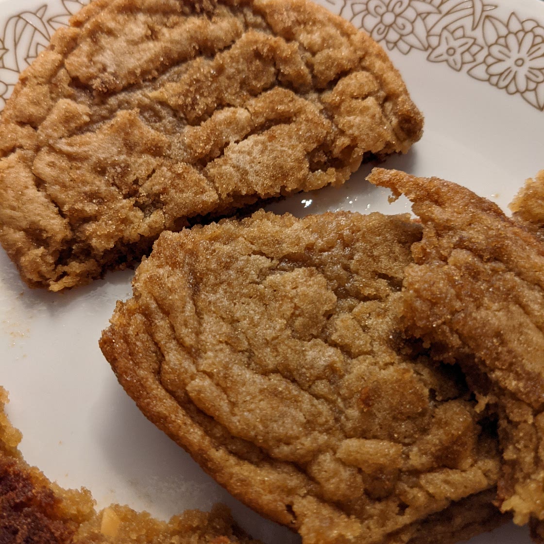 Peanut Butter-Miso Cookies