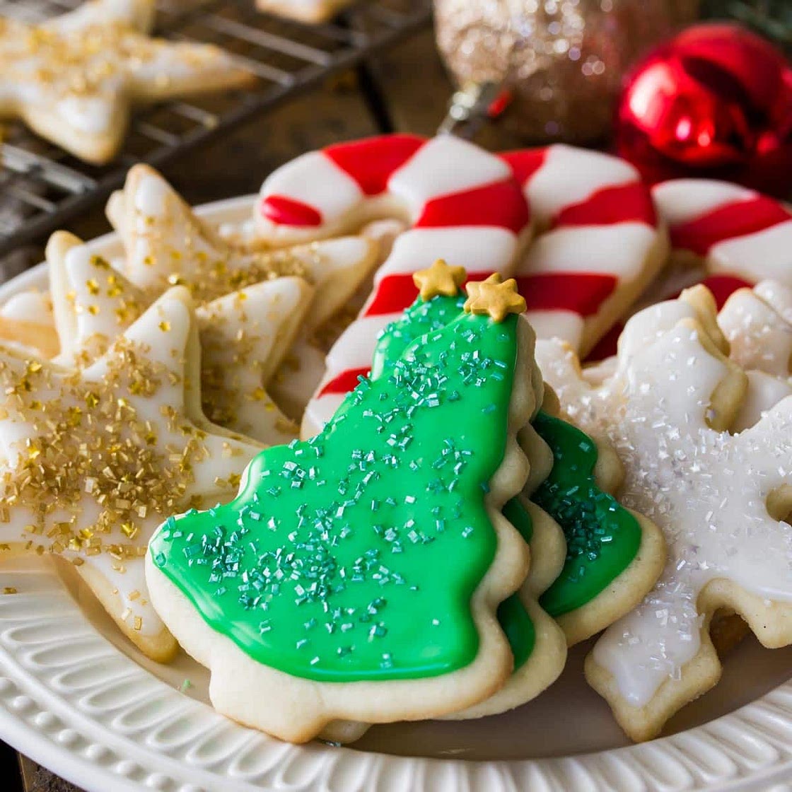Easy Sugar Cookies & Sugar Cookie Frosting