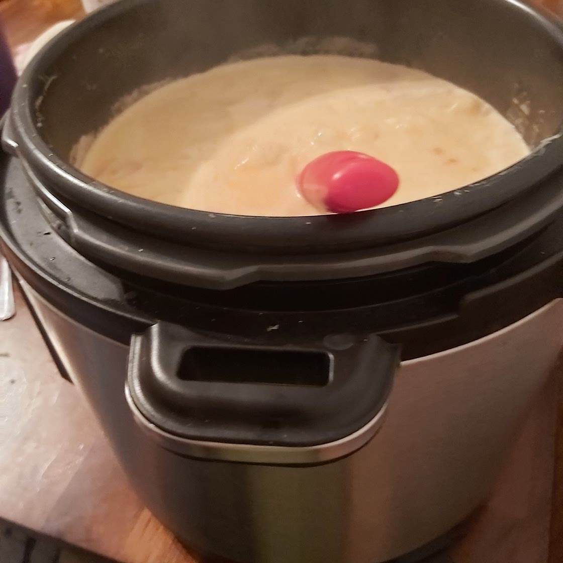 Instant Pot Buffalo Chicken Soup (keto + low carb)