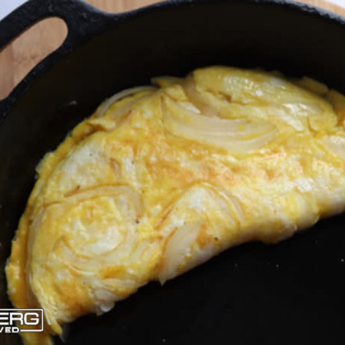 Cheese & Onion Omelet