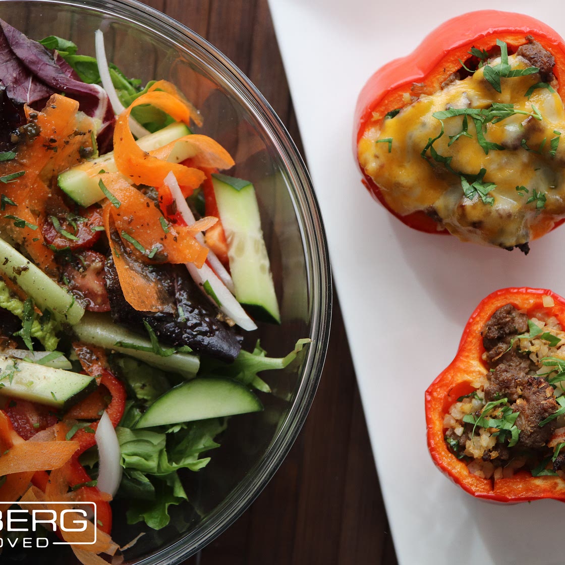 Ketogenic Stuffed Peppers