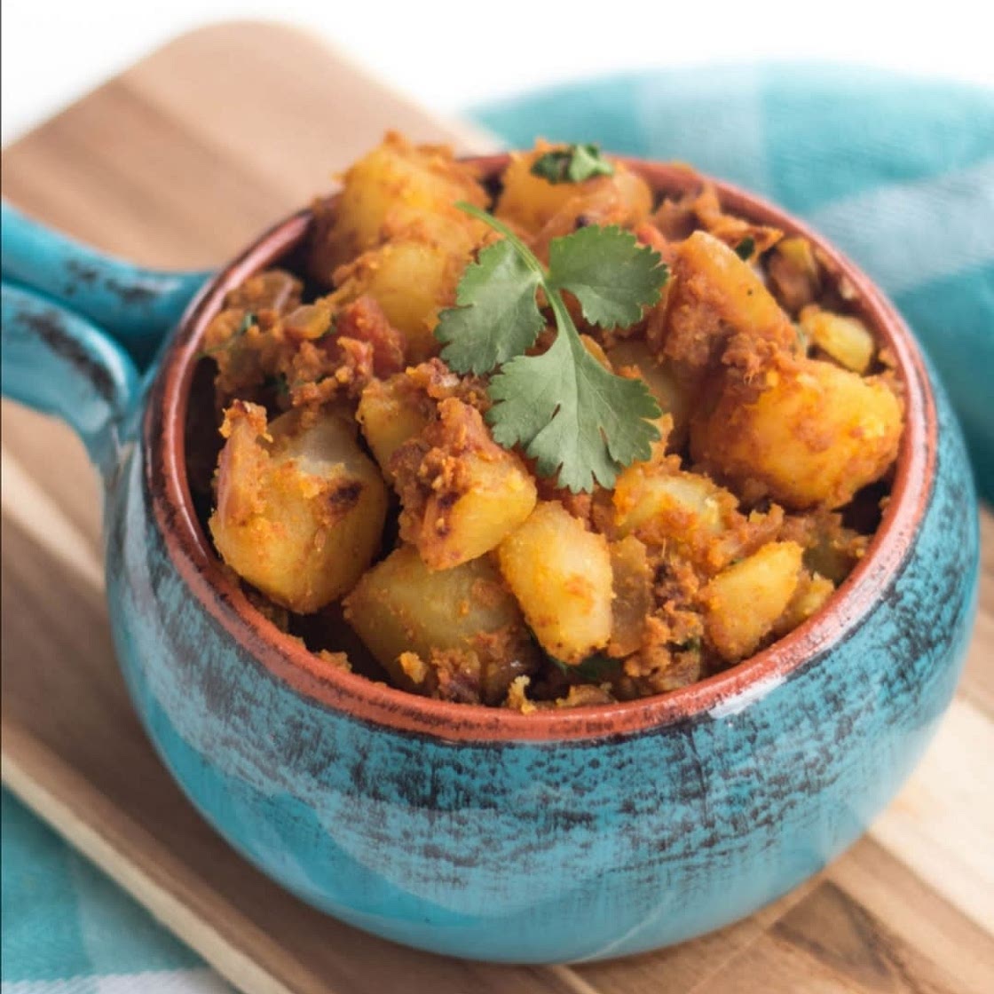 Bombay Pan Potatoes