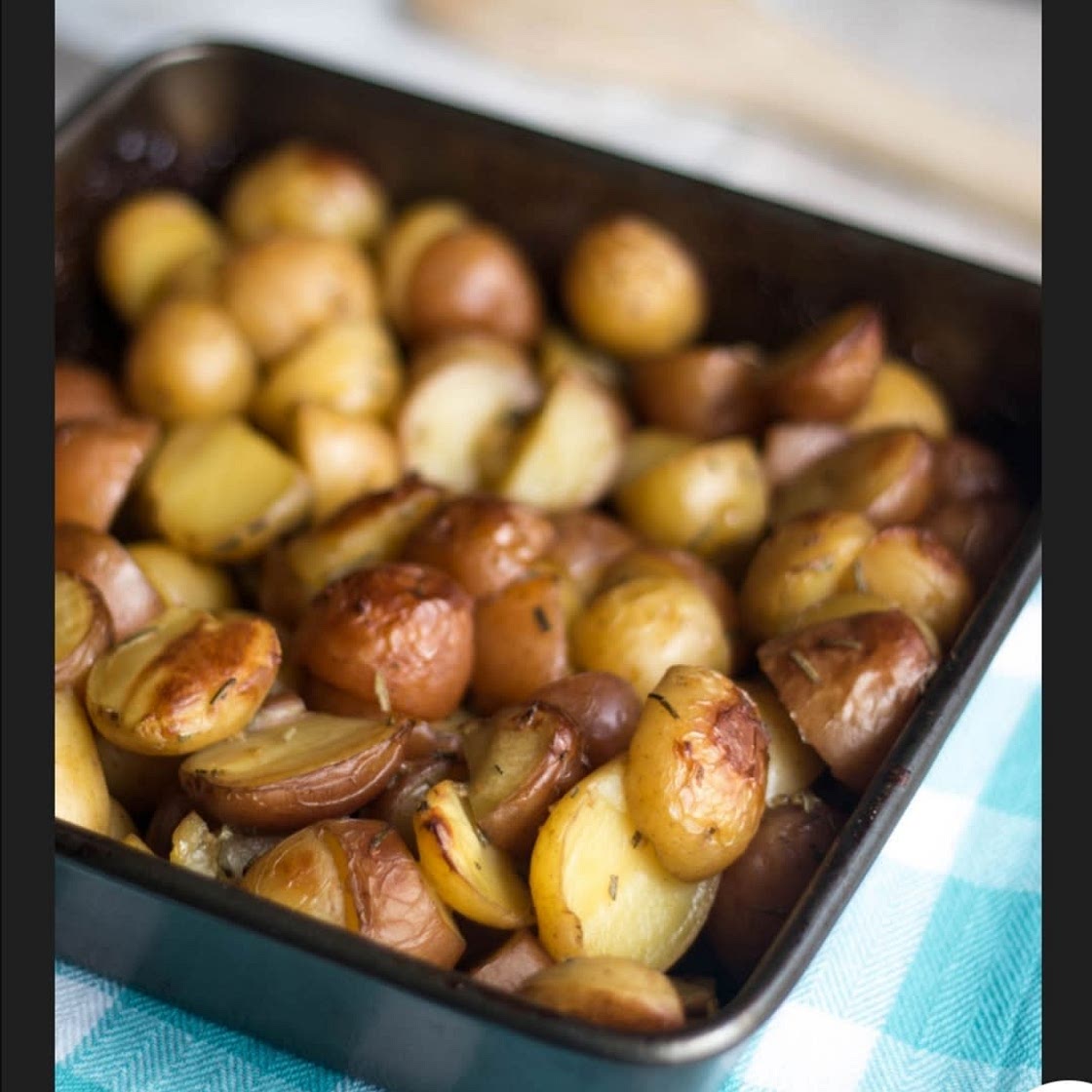 Roasted Rosemary Garlic Potatoes