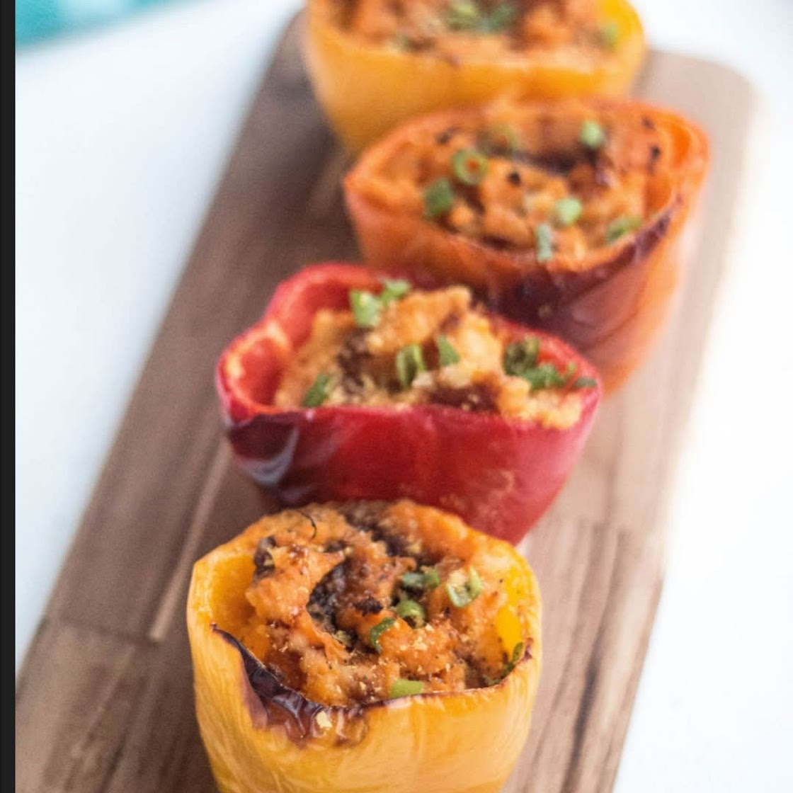 Potato Stuffed Peppers