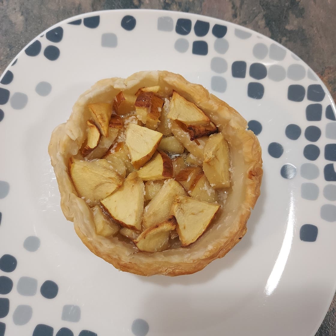 Leftover Puff Pastry Apple Tart