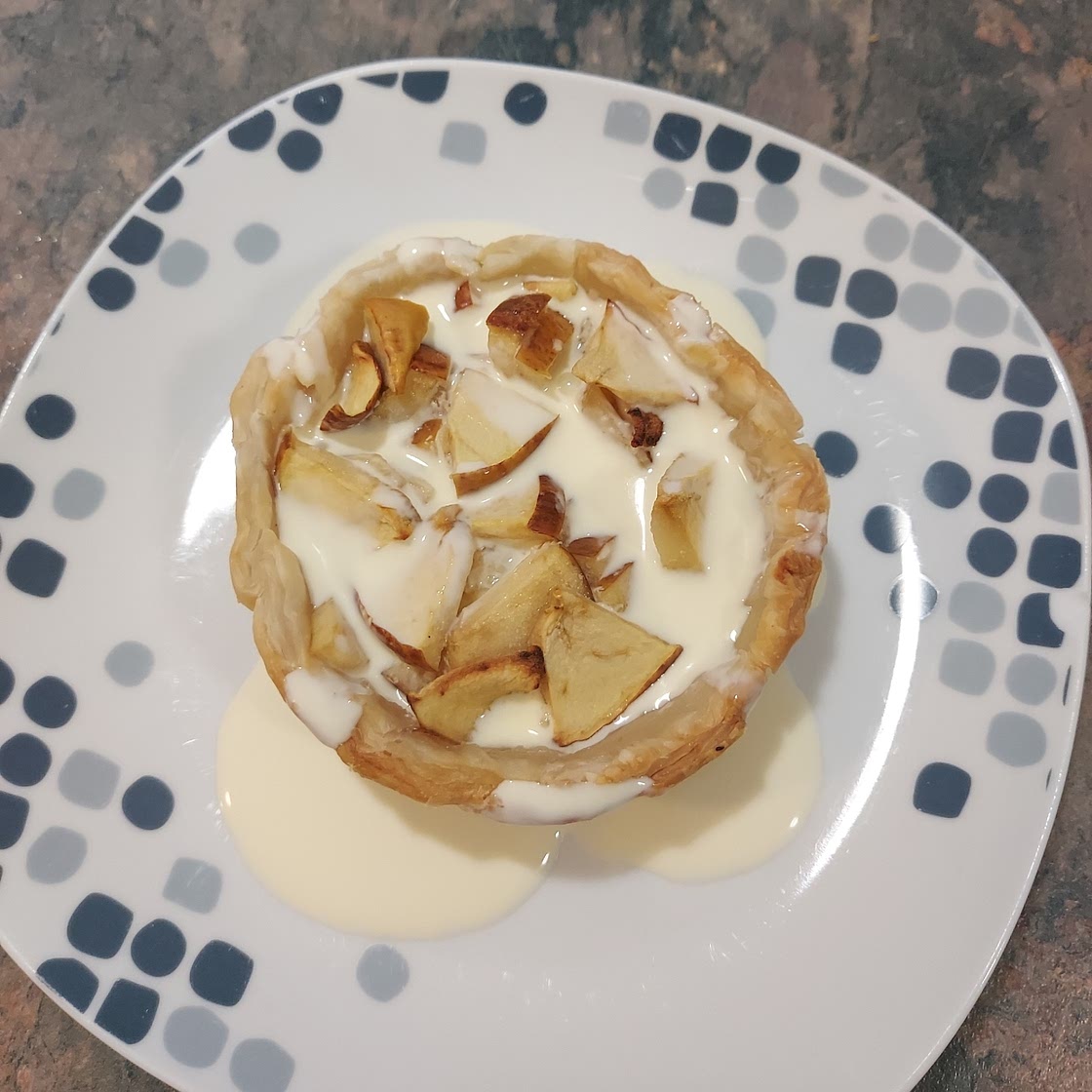 Leftover Puff Pastry Apple Tart
