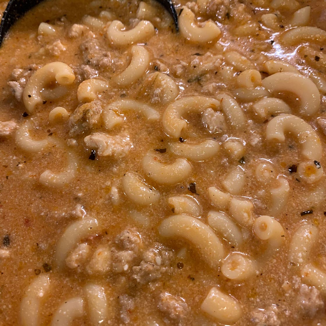 One-Pot Creamy Turkey Lasagna Soup