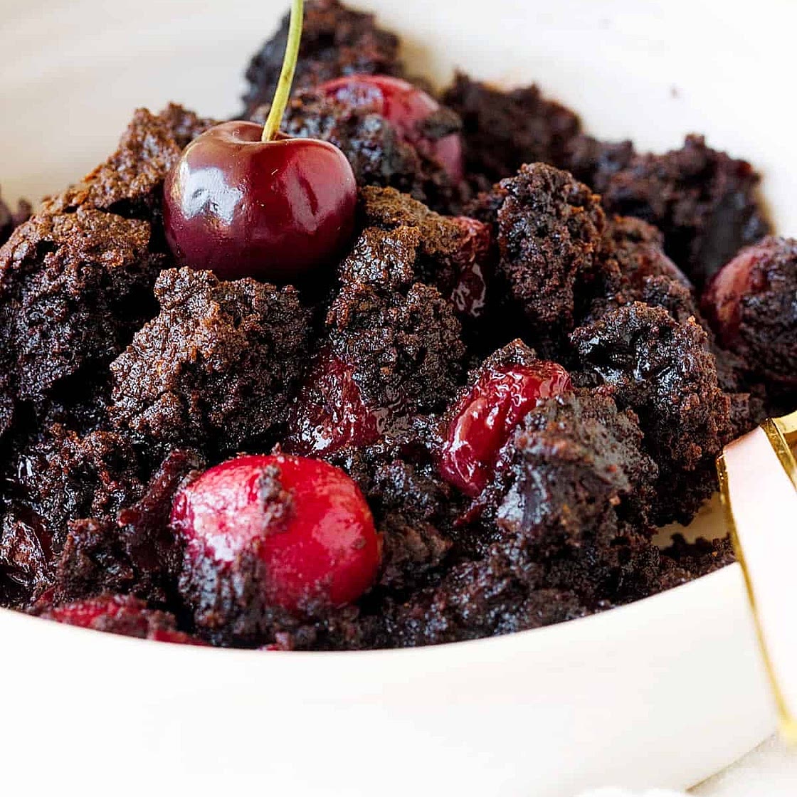 Chocolate Cherry Dump Cake 