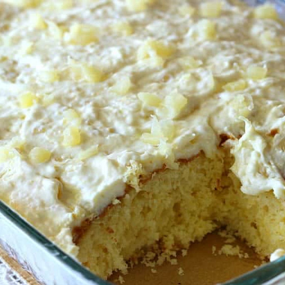 Pineapple Sunshine Cake