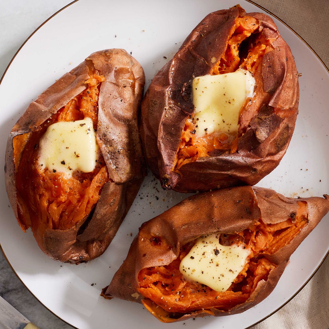Perfect Baked Sweet Potato
