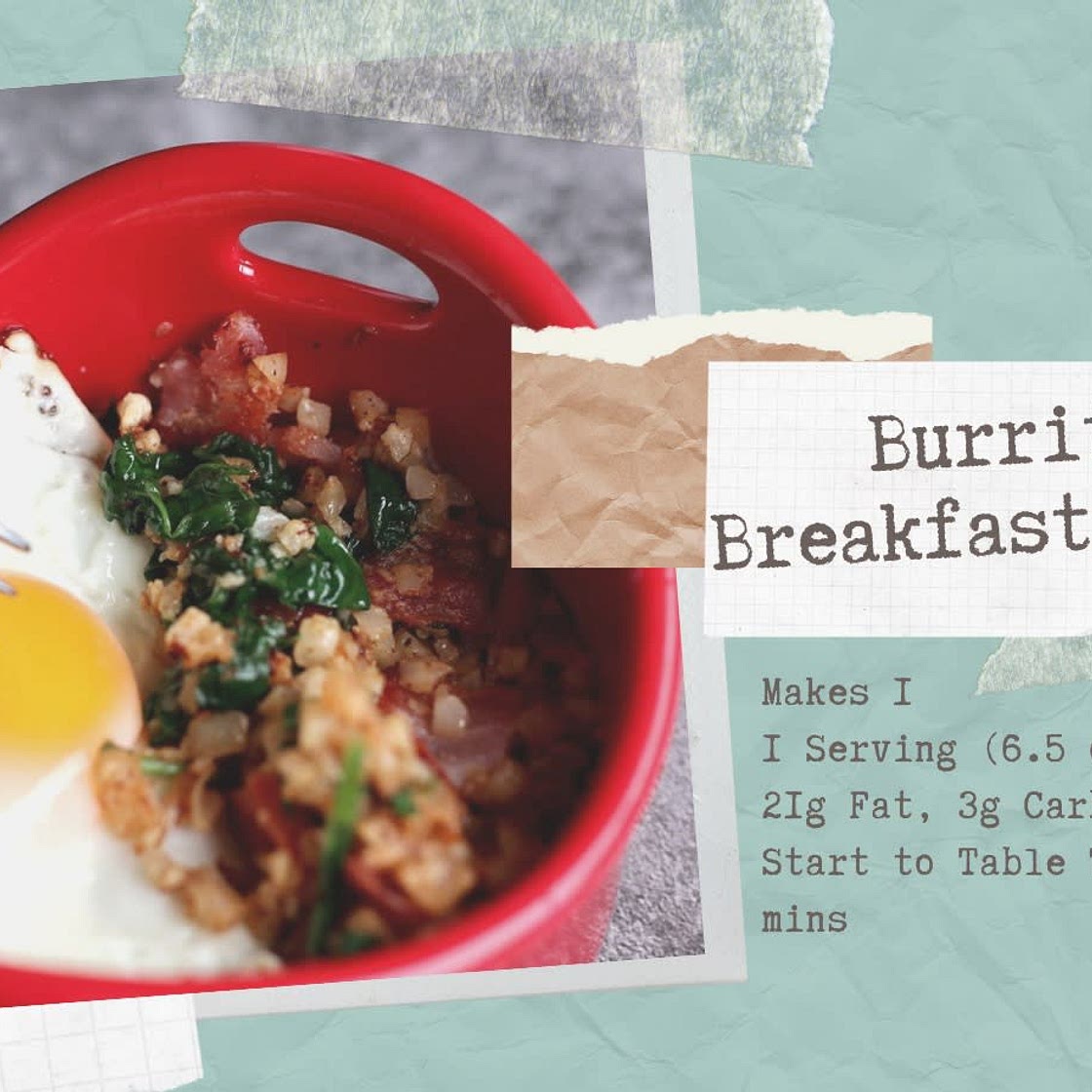 Burrito Breakfast Bowl