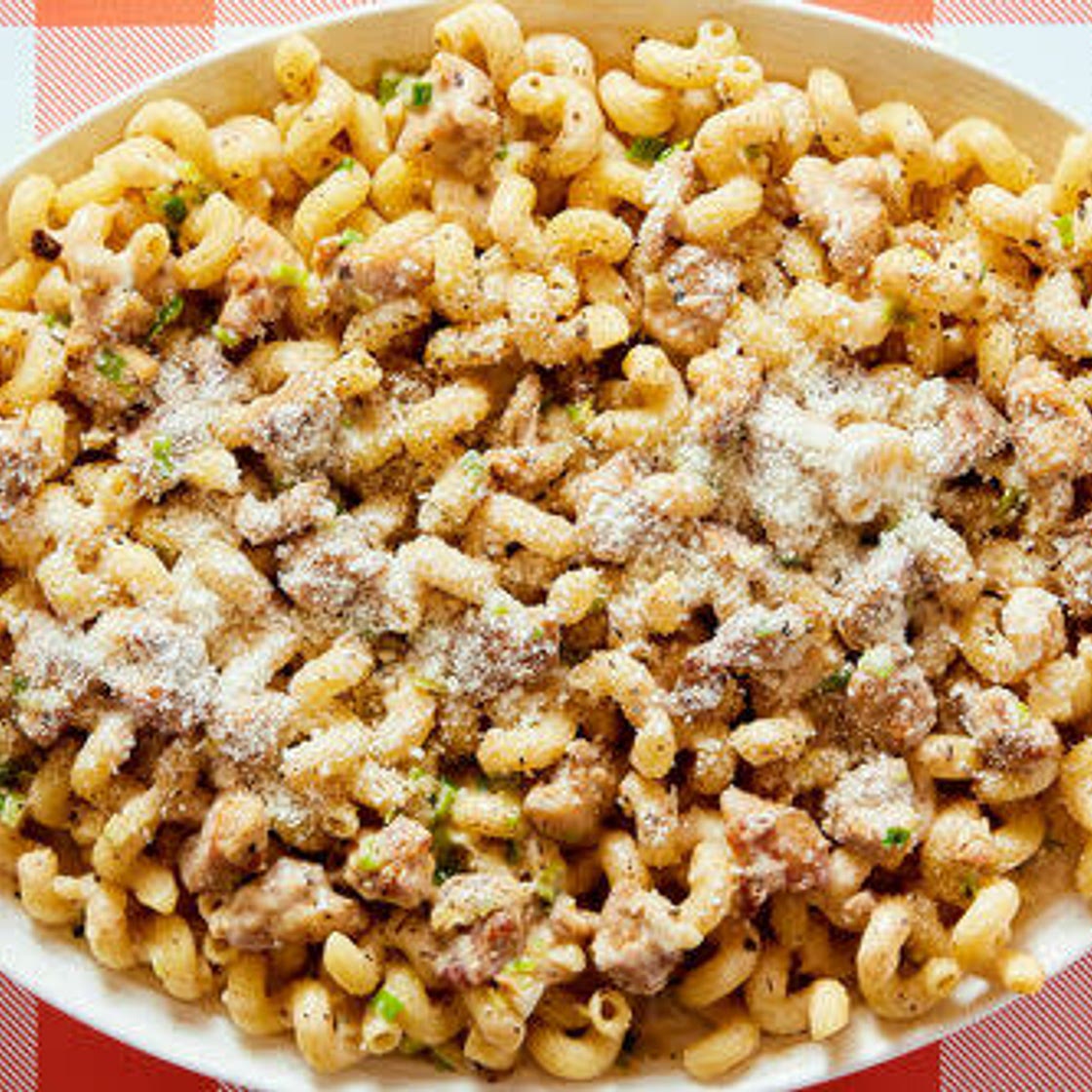 Cajun Chicken Pasta with Scallions