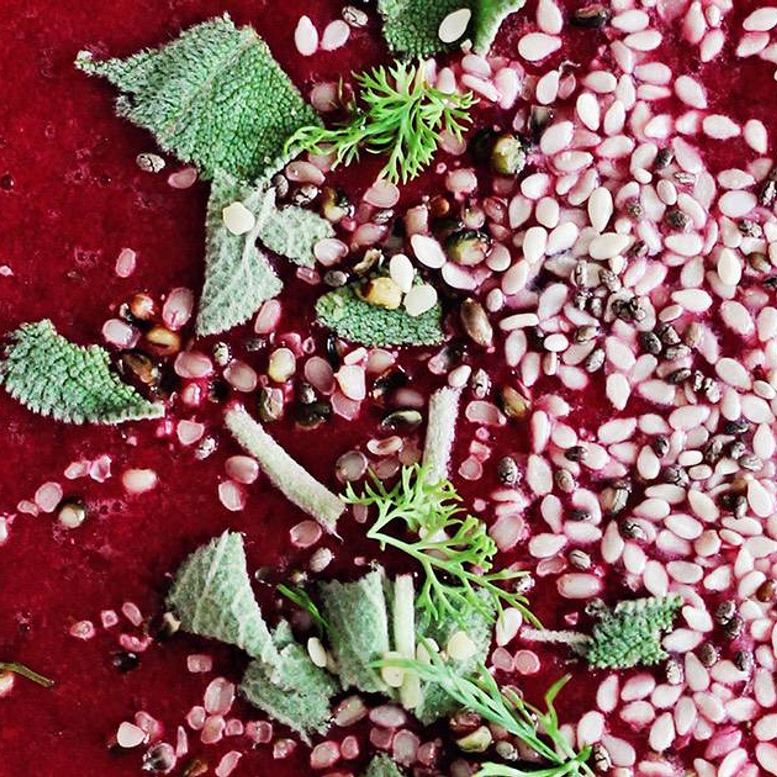 Healing Vegan Beet and Ginger Soup (Rich in Antioxidants)