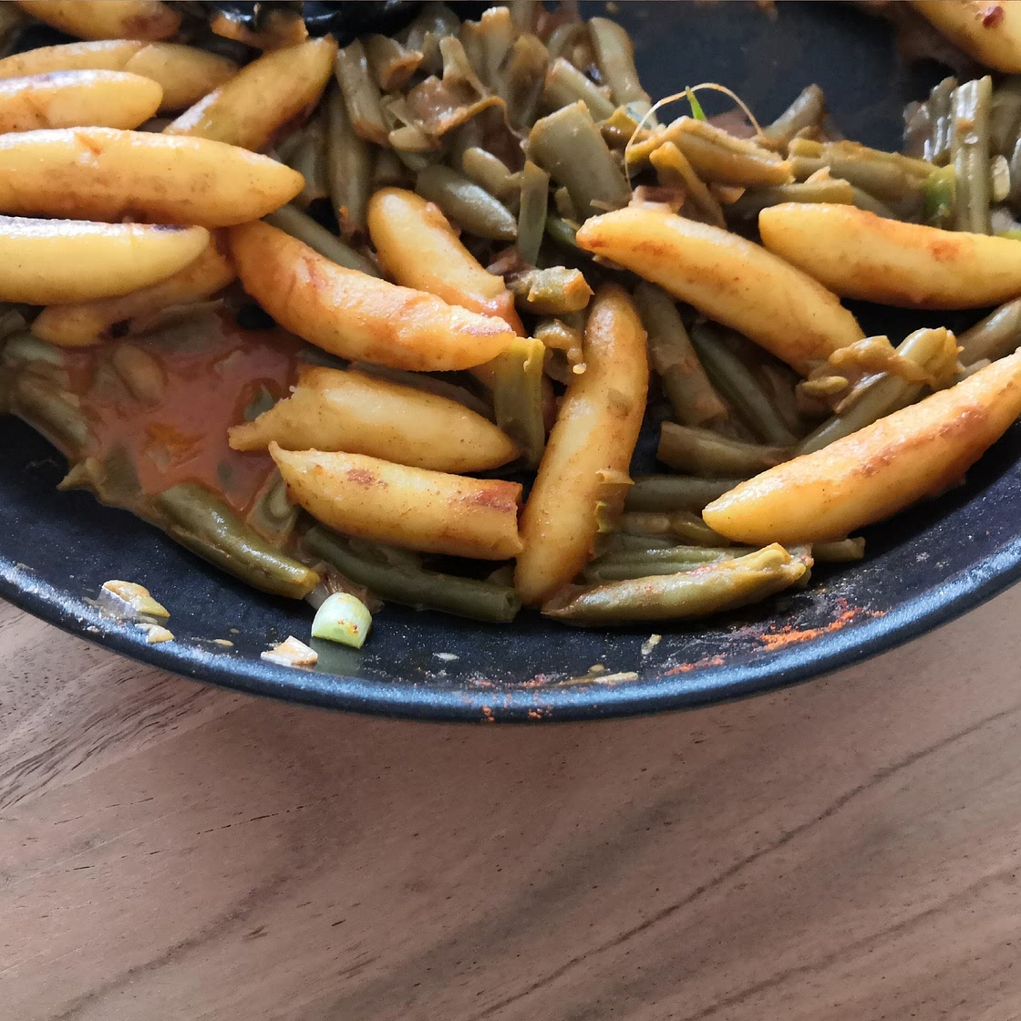 Herzhafte Lauch-Schupfnudel-Pfanne
