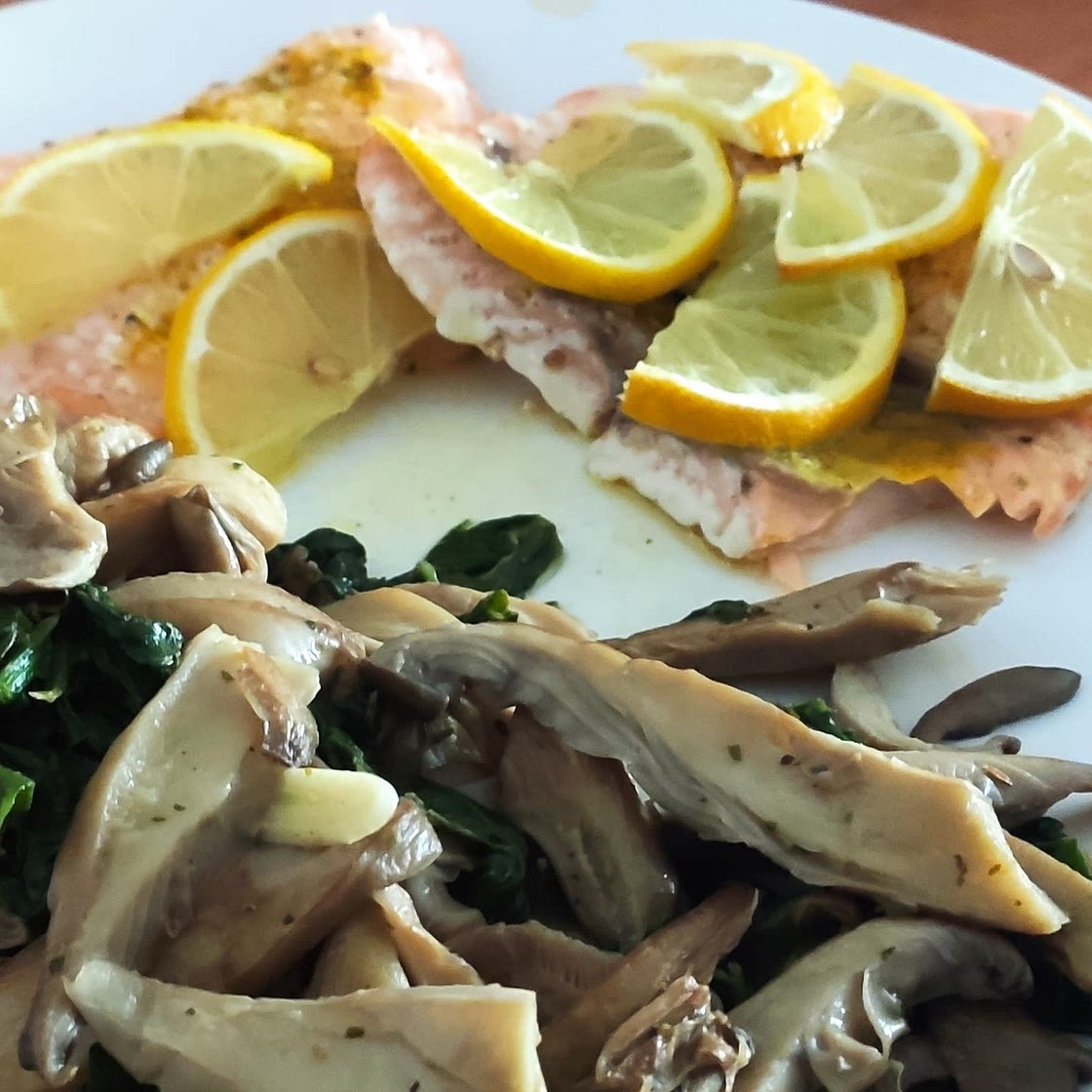 Salmón al horno