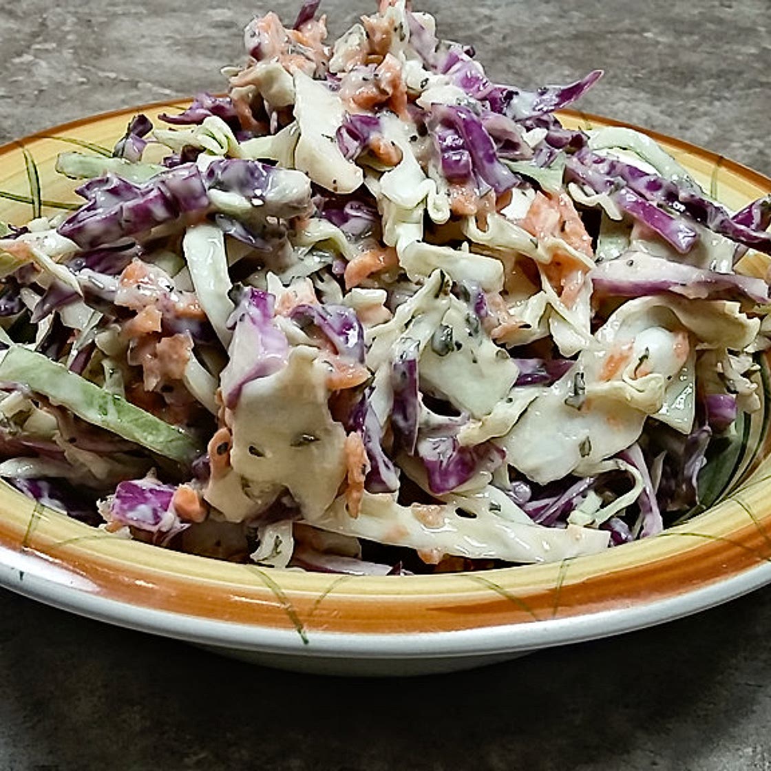 Low Sodium - Low Sugar Coleslaw