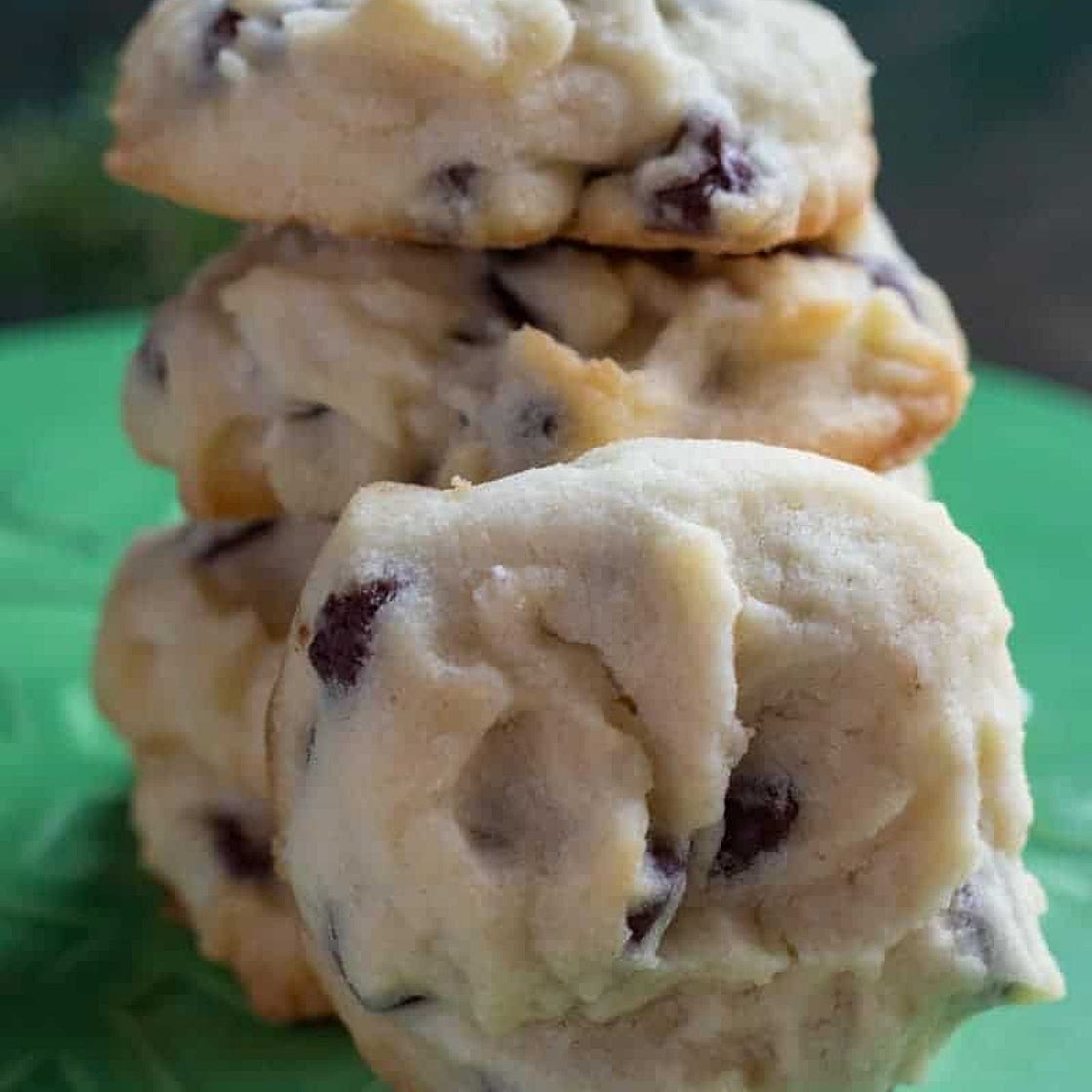 Whipped Chocolate Chip Shortbread