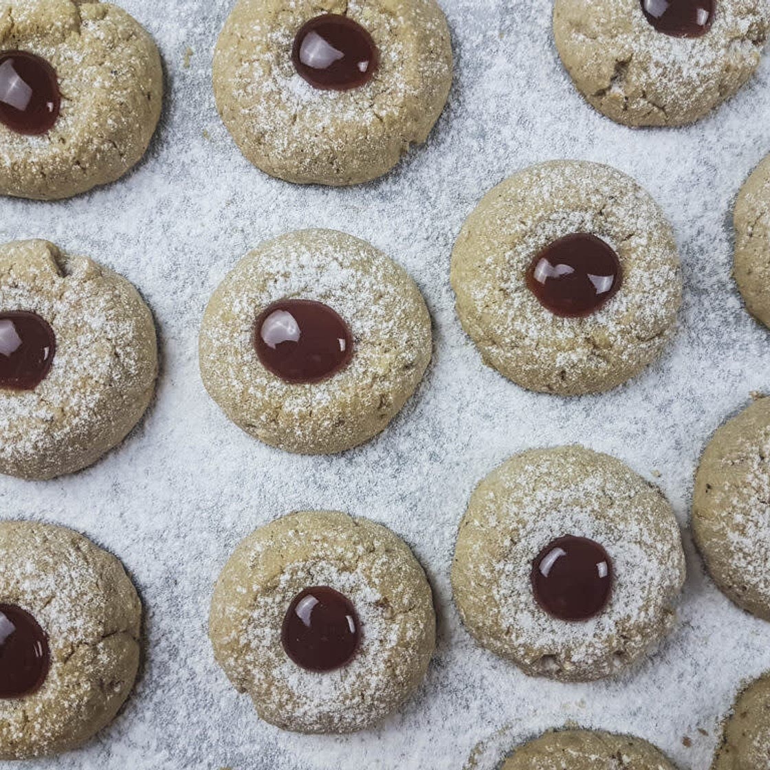 Perfect thumbprint cookies