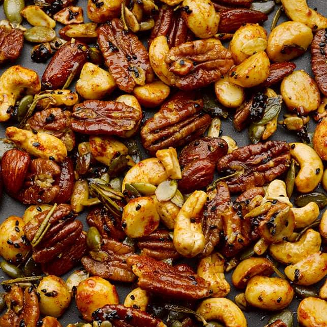 Spicy nuts