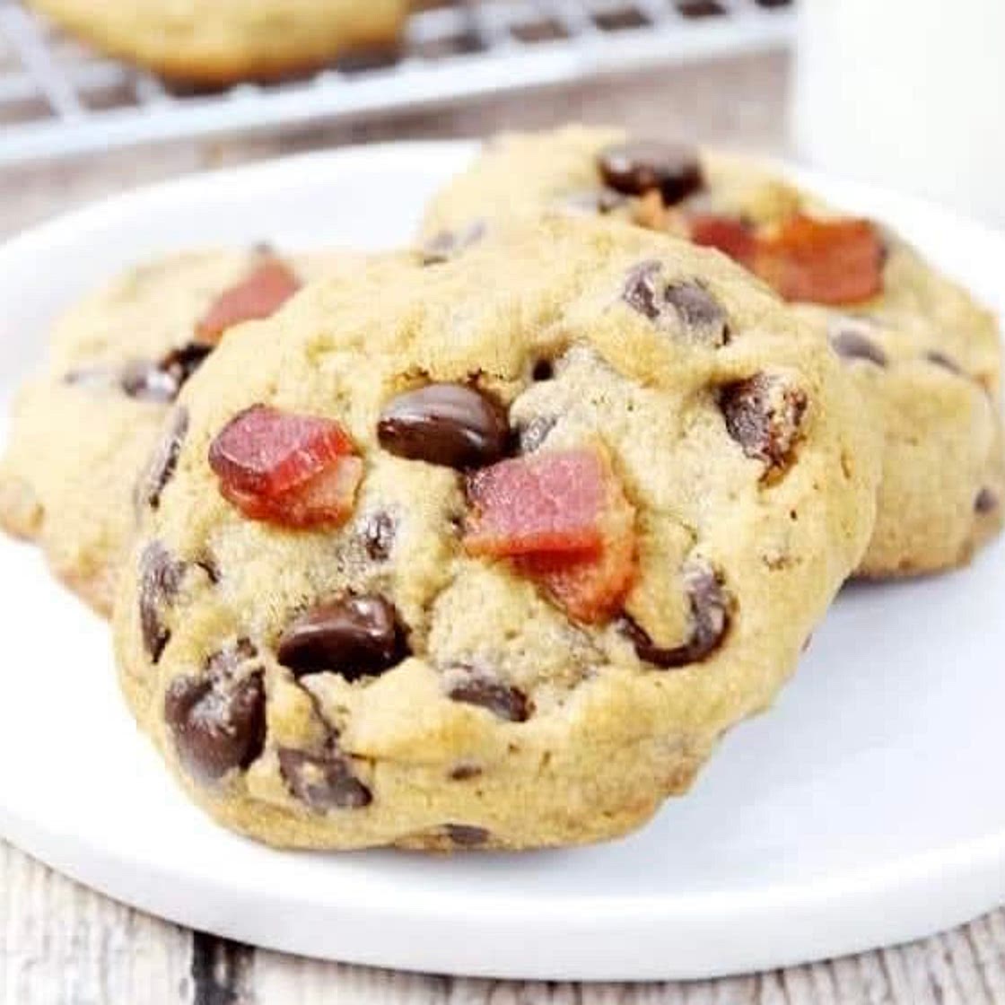 Maple Bacon Chocolate Chip Cookies