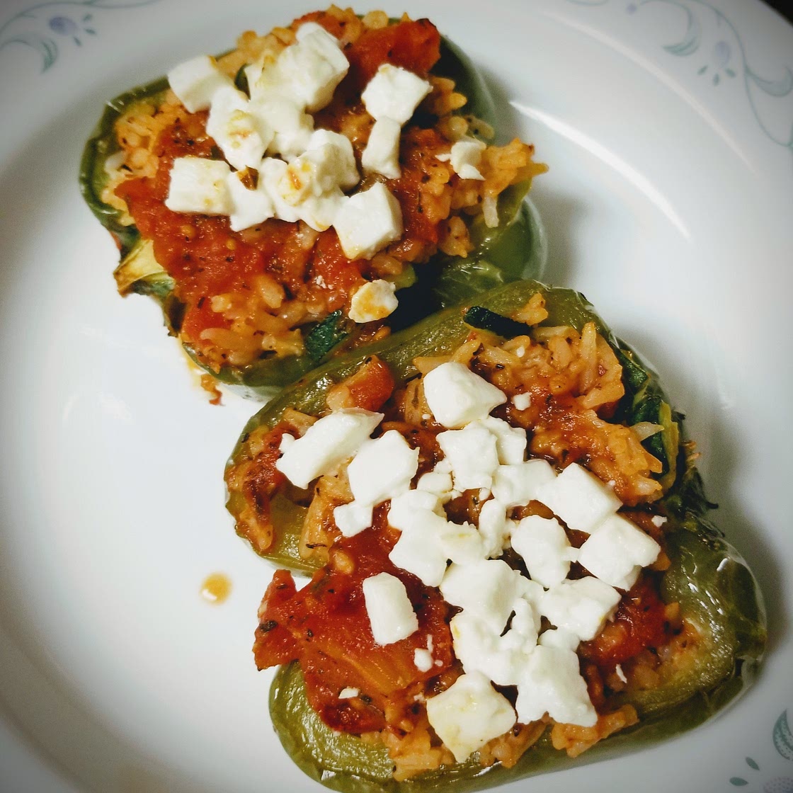 Mediterranean Stuffed Peppers