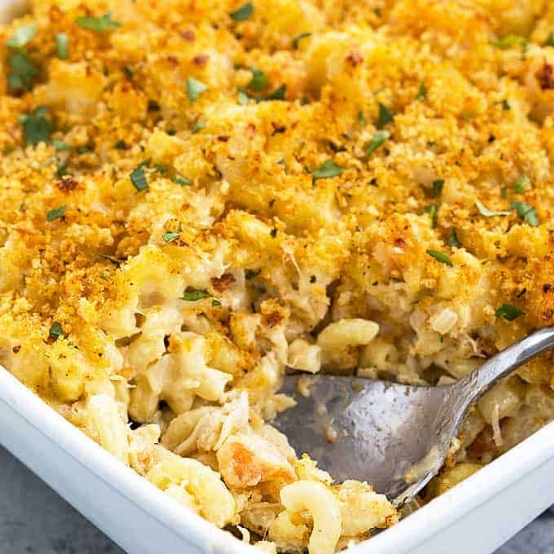 Seafood Mac And Cheese