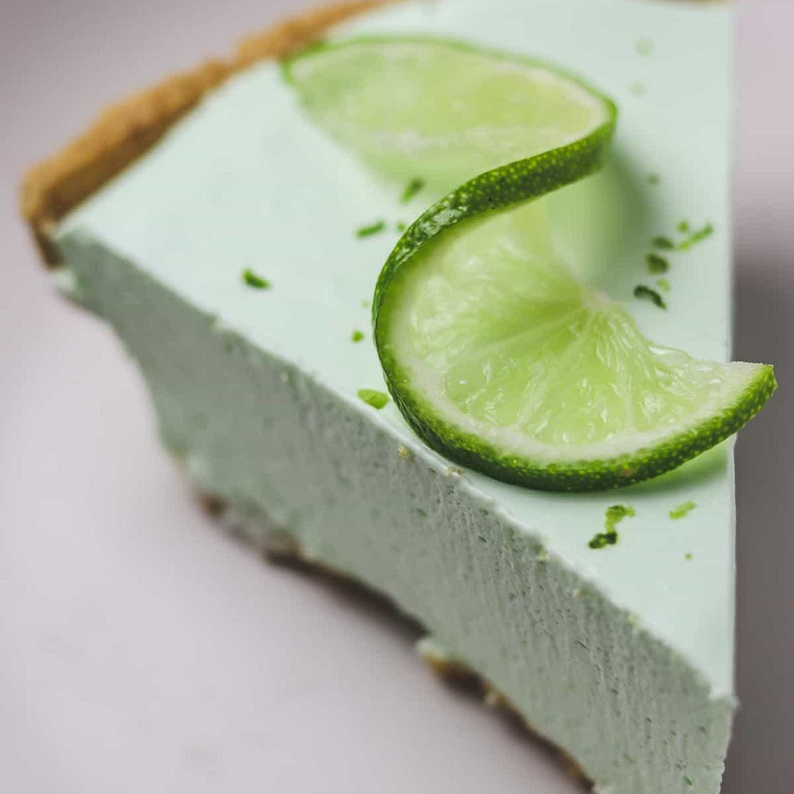No-Bake Skinny Key Lime Pie