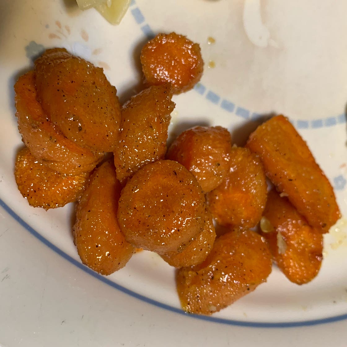Roasted Honey Glazed Carrots